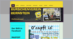 Desktop Screenshot of burschenverein-bernstein.de